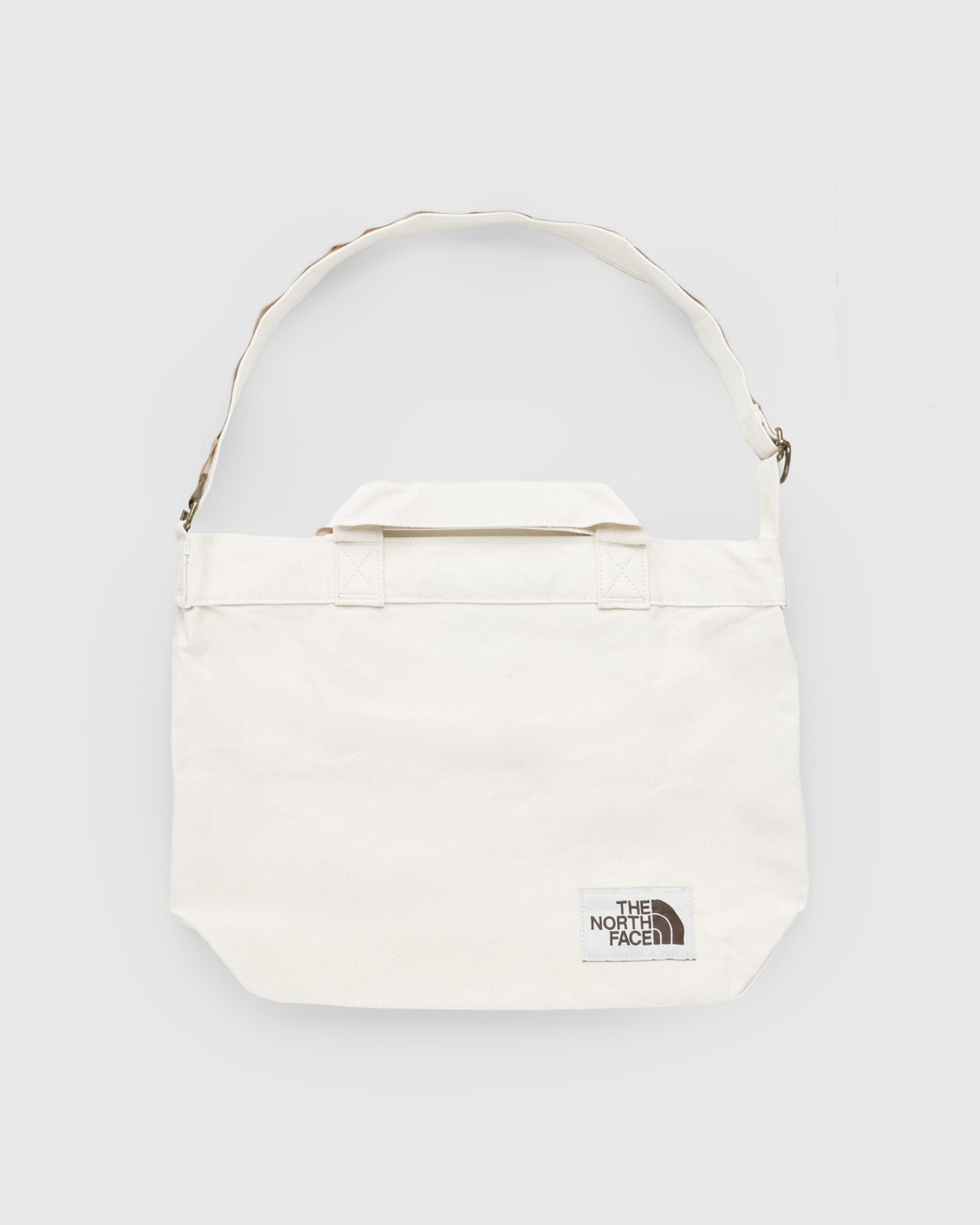 The North Face – Adjustable Cotton Tote Bag Beige | Highsnobiety Shop